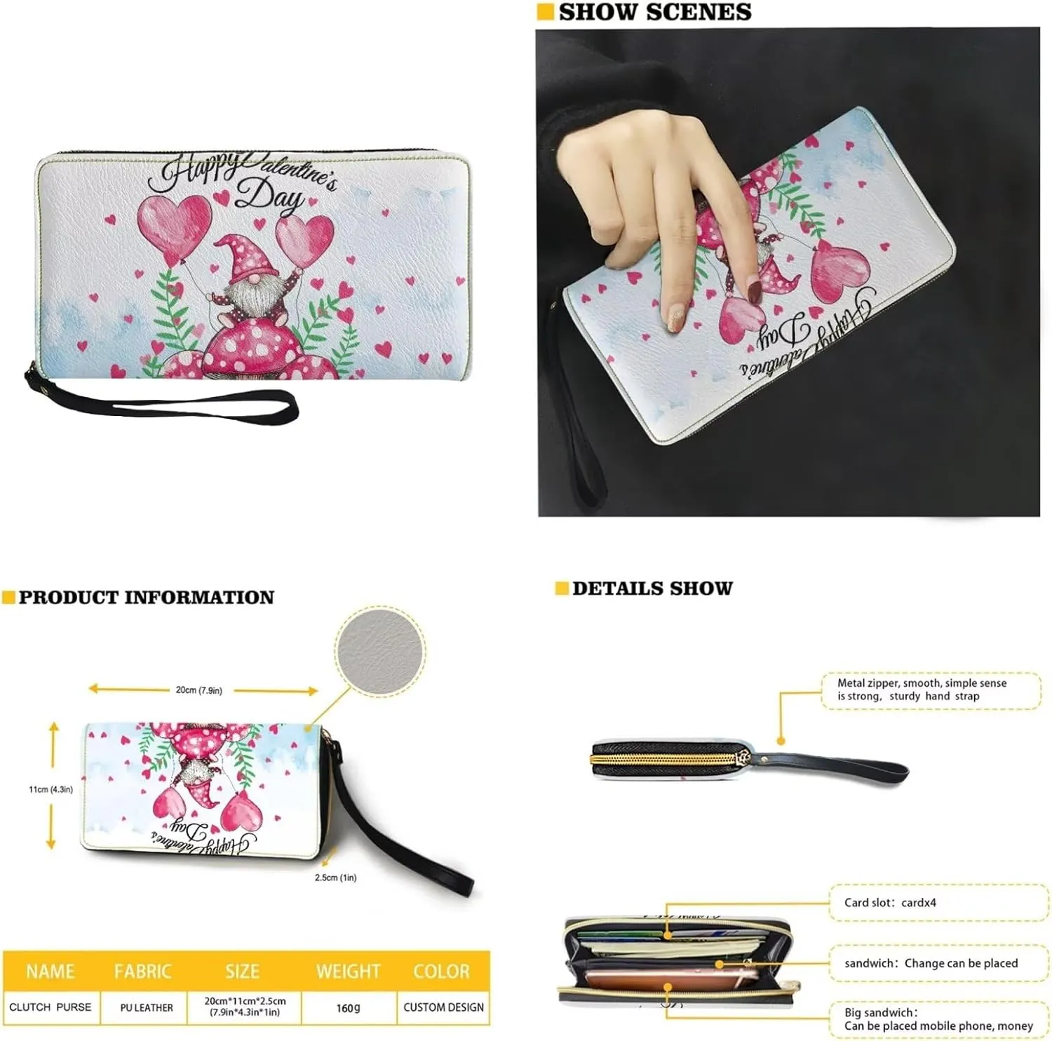 2Pcs Tote Bags Set Saddle Bags Satchel Bags for Women with Shoulder Strap Wallet Women Wristlet
