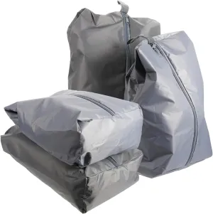 4 Pcs Portable Waterproof Storage Bag Travel Shoe Organizer Space Saving for Large Shoes Outdoor Sports Garment Bag for Clean Dust- Storage