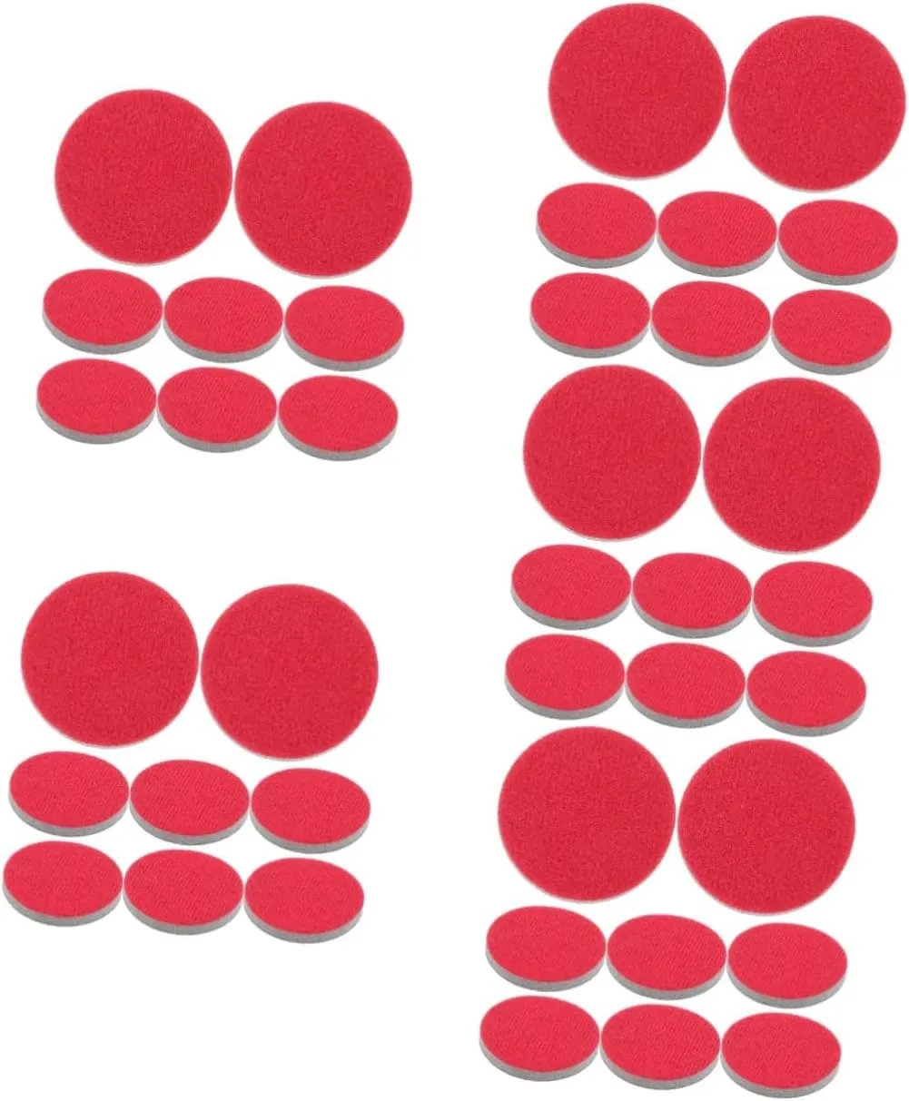 Angoily 5sets Bowling Kit Multi-use Polishing Pieces for Bowling Balls and Accessories 8pcs*5