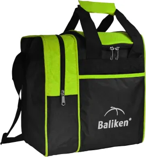 BALIKEN Single Bowling Ball Bag with Padded Ball Holder, The Bowling Bag Fits 1 Bowling Balls & Pair of Men Shoes in Size 13
