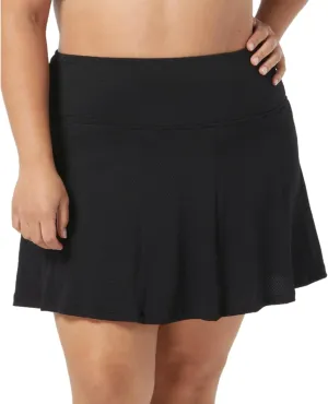 BEACH HOUSE Olivia Princess Seam Plus Size Swim Skort  High Waisted Swimsuit Skirt
