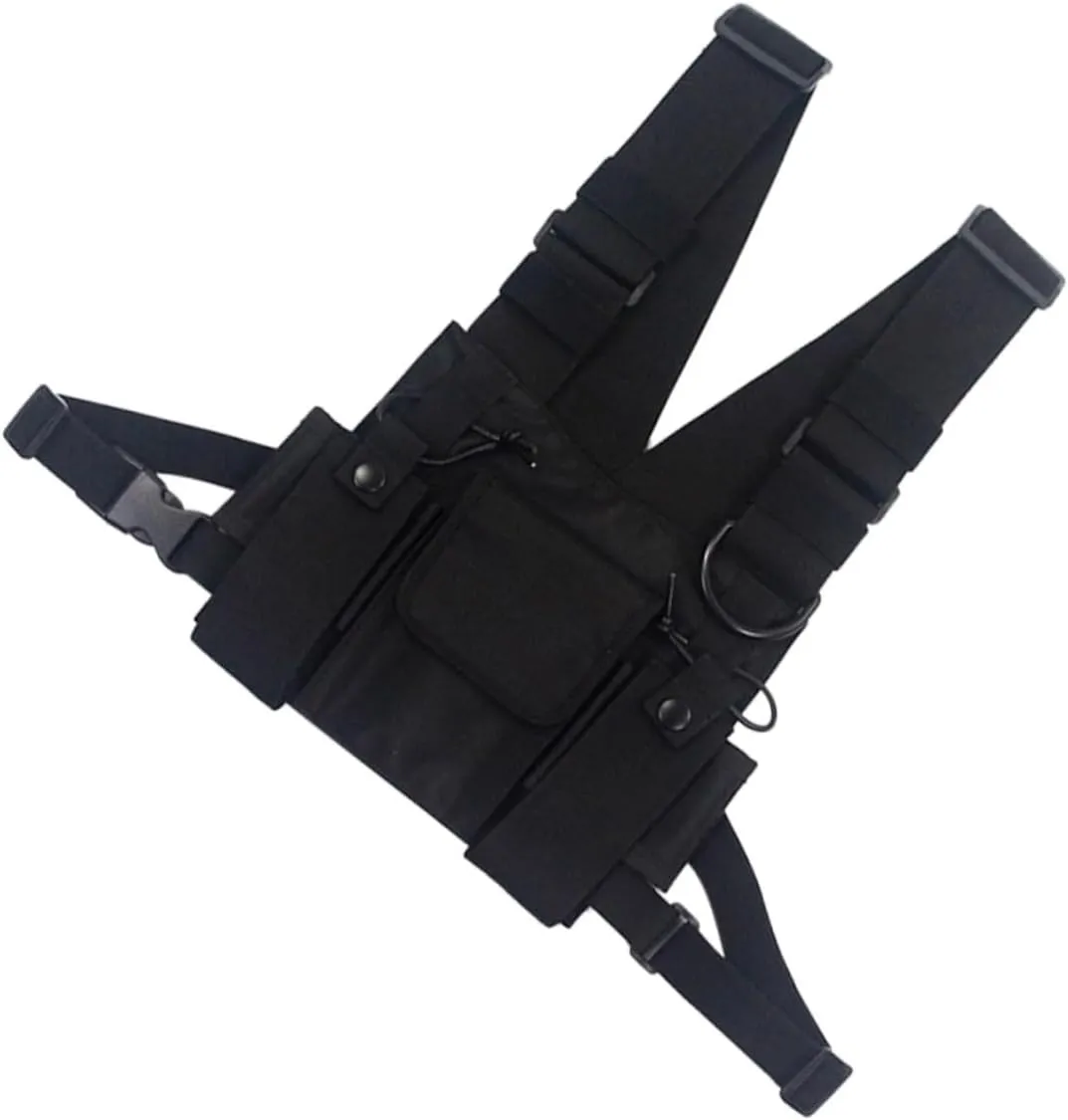 BESPORTBLE Chest Bag Accessories Crossbody Purse Men's Chest Pouch Hip-hop Vest Bag Pack
