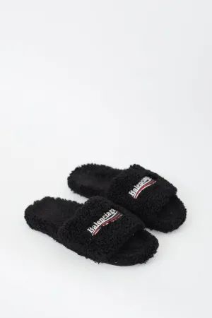Black Furry Logo Slide