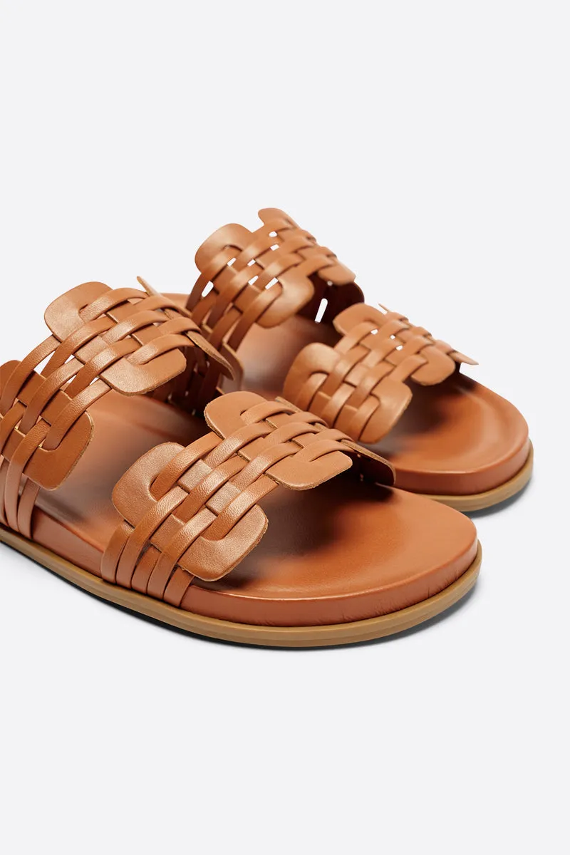 BRIAN NATURAL SOLE SANDAL
