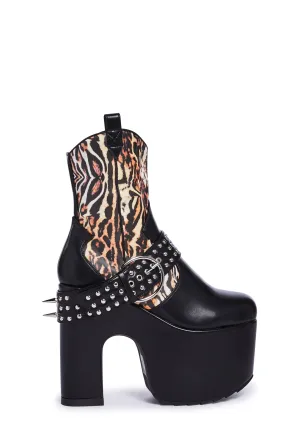Carnivorous Platform Boots