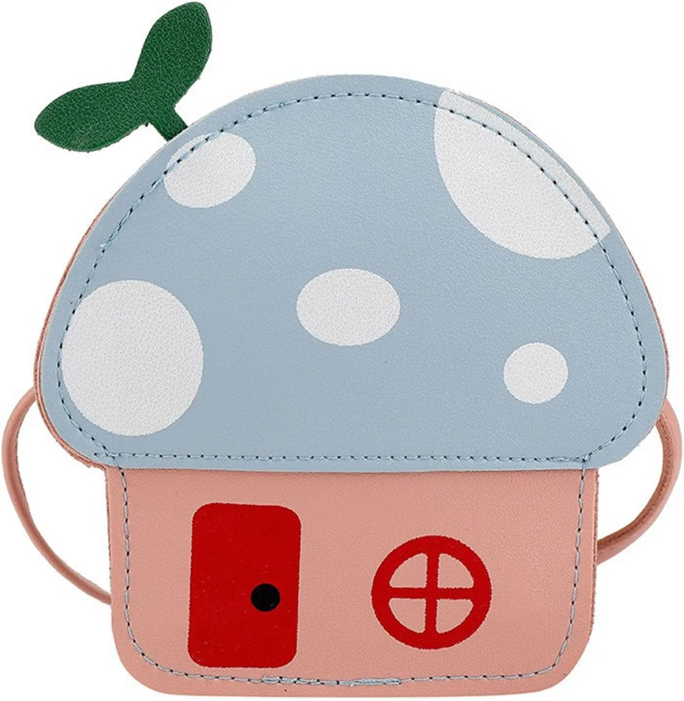 Cartoon Colorful Women's Bag Trendy Shoulder Bags Cute Bags Purse Fashionable Inflatable Boxing (Blue, One Size)