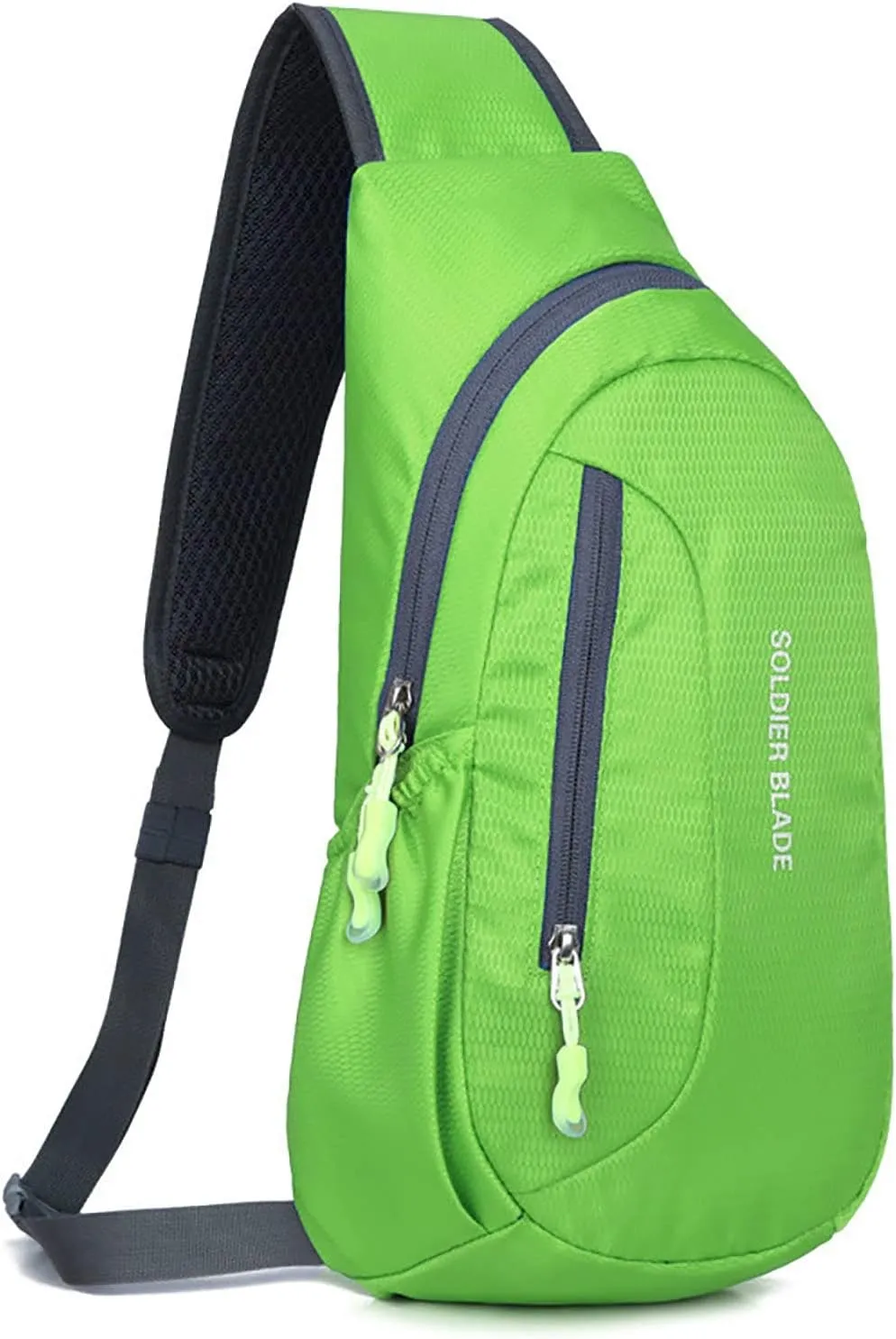 Chest Strap Small Folding Pack for Walking Man Women Outdoor Multifunctional Sling Backpack Fashionable Casual