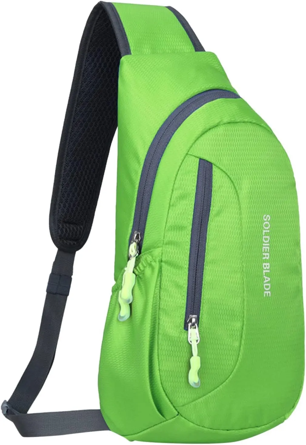Chest Strap Small Folding Pack for Walking Man Women Outdoor Multifunctional Sling Backpack Fashionable Casual