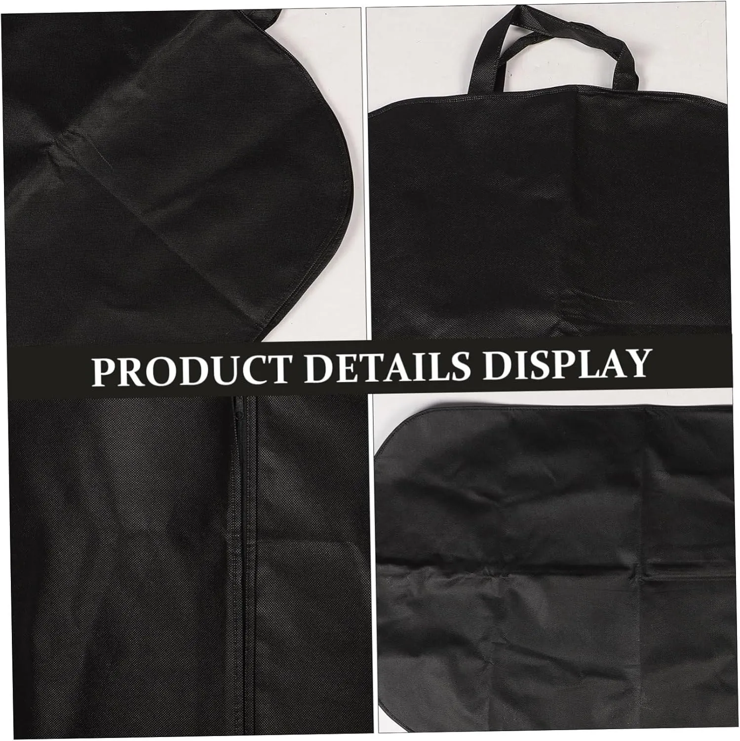 Ciieeo Business Folding Bag Hanging Garment Bag for Women Suit Cover Household Clothes Protector Case Random Color