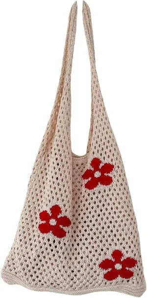 Cottagecore Clothing Accessories Shoulder Bags Fairy Grunge Fairycore Hobo Bag Egirl Bohemian Hippie Bag