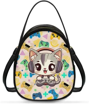 Crossbody Bags for Women, Graces Leather Bags for Women Vintage Retro Crossbody Handbag Ladies Fashion Bags