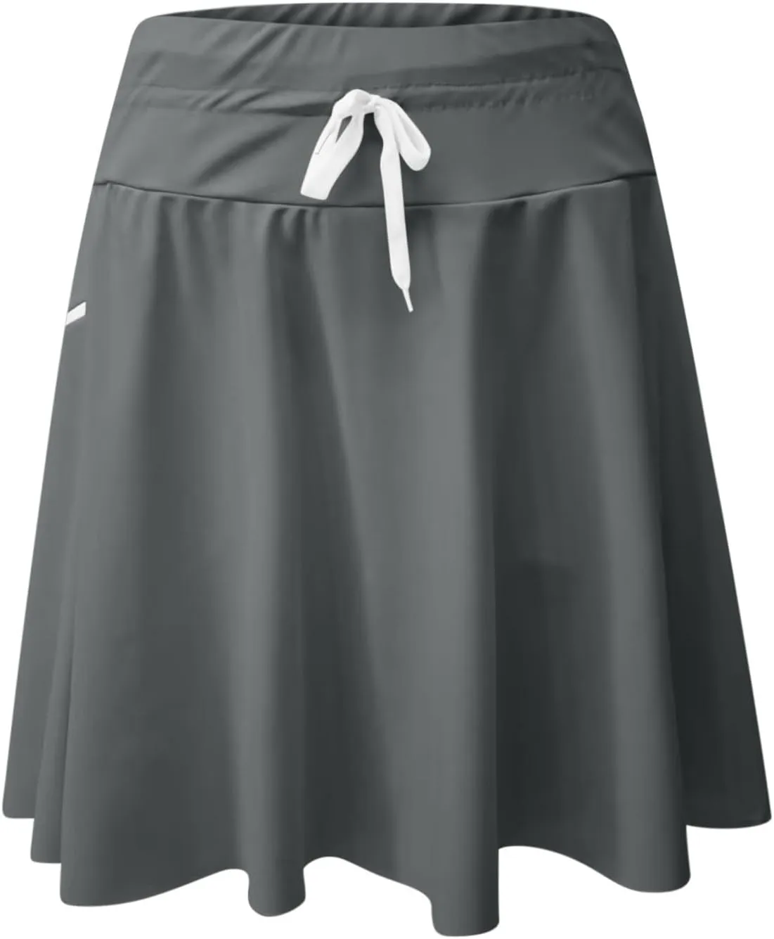 DDAPJ pyju Women's High Waisted Swim Skirt Tummy Control Tankini Swimsuit Skort Bathing Suit Bottoms with Zipper Pocket
