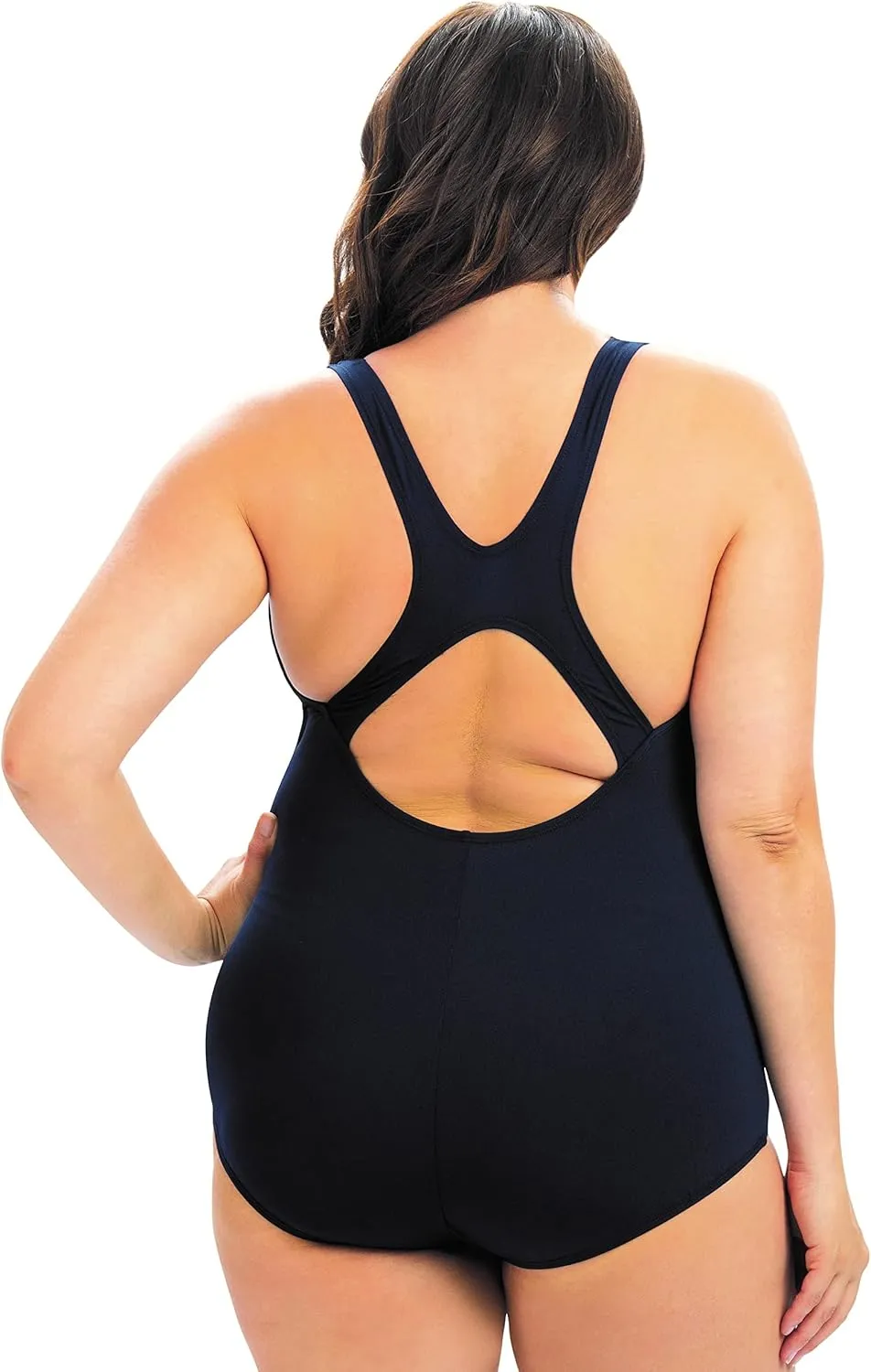 Dolfin Aquashape Women's One Piece Swimsuit Full Coverage Shaping Lap Suit