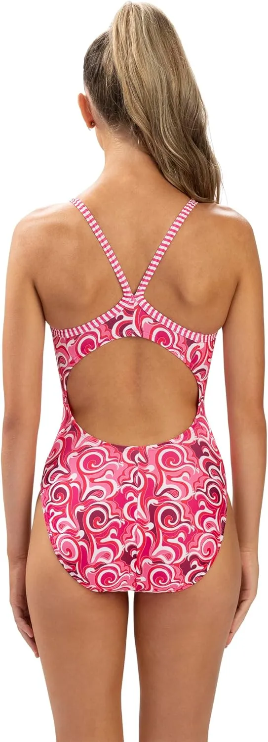 Dolfin Uglies One Piece Swimsuit - Athletic Practice Swimwear for Training, Sports, and Fitness