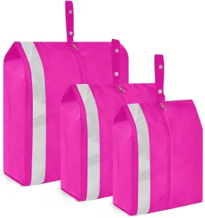 Fuchsia Travel Packing Bags Clothing Underwear Bag Suitcase Organizer Bags Set for Travel Accessories