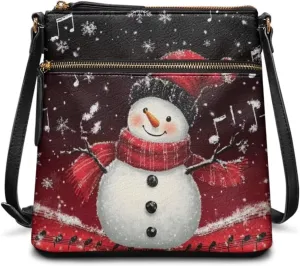 HUGS IDEA Leather Shoulder Handbags Crossbody Purse Large Size Sling Bags Tote Hand Bags Satchel Bags