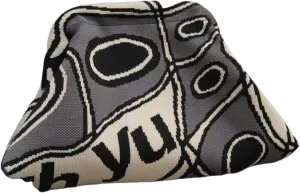 Knit Evening Party Clutch Purses Women Y2k Accessories Mini Handbag Beach 2025 Summer Fashion Trends