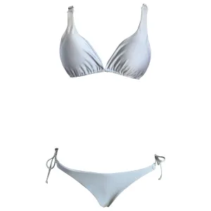 La Sirene Kai Triangle Top Women's Designer Bikini - Silver