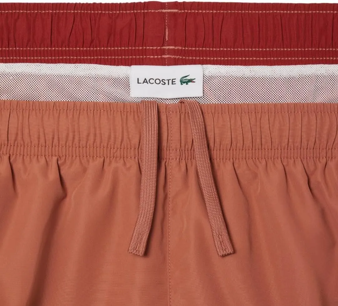 Lacoste Men's Colorblock Swim Trunks