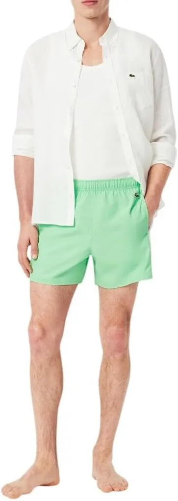Lacoste Men's Colorblock Swim Trunks
