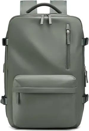 Large Travel Backpack for Women 40L Scalable Waterproof 16" Laptop Backpack Shoes Compartment Hiking Gym Backpack College Rucksack with USB Charging Port