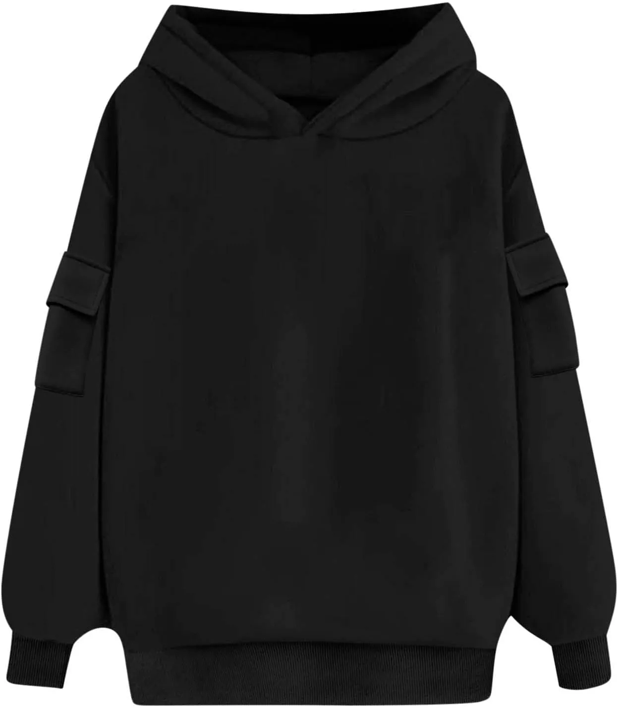 Lastesso Oversized Sweatshirt for Women Relaxed Fit Pullover Hoodies Cozy Long Sleeve Fall Basic Fall Outfits Loose Hoodie