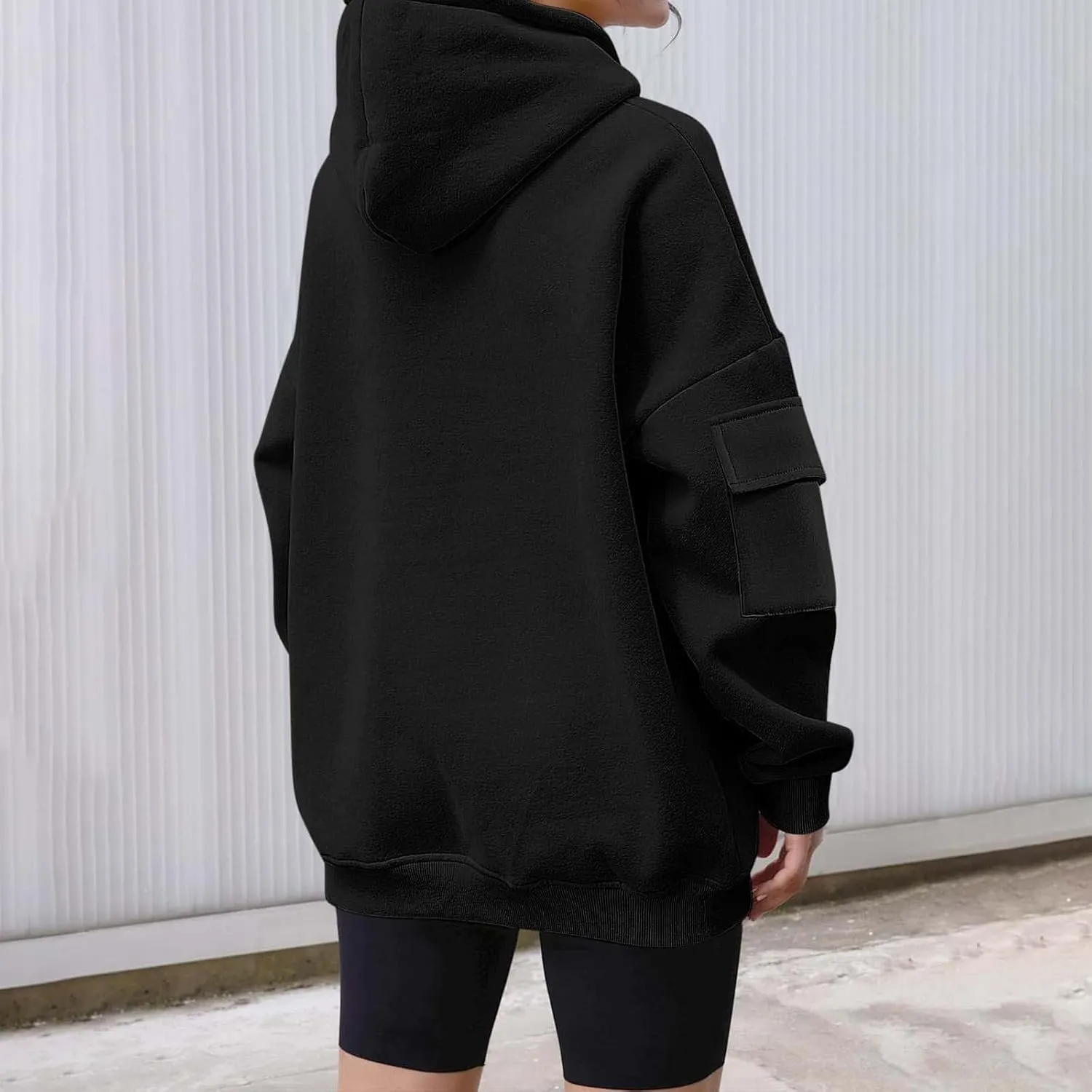 Lastesso Oversized Sweatshirt for Women Relaxed Fit Pullover Hoodies Cozy Long Sleeve Fall Basic Fall Outfits Loose Hoodie