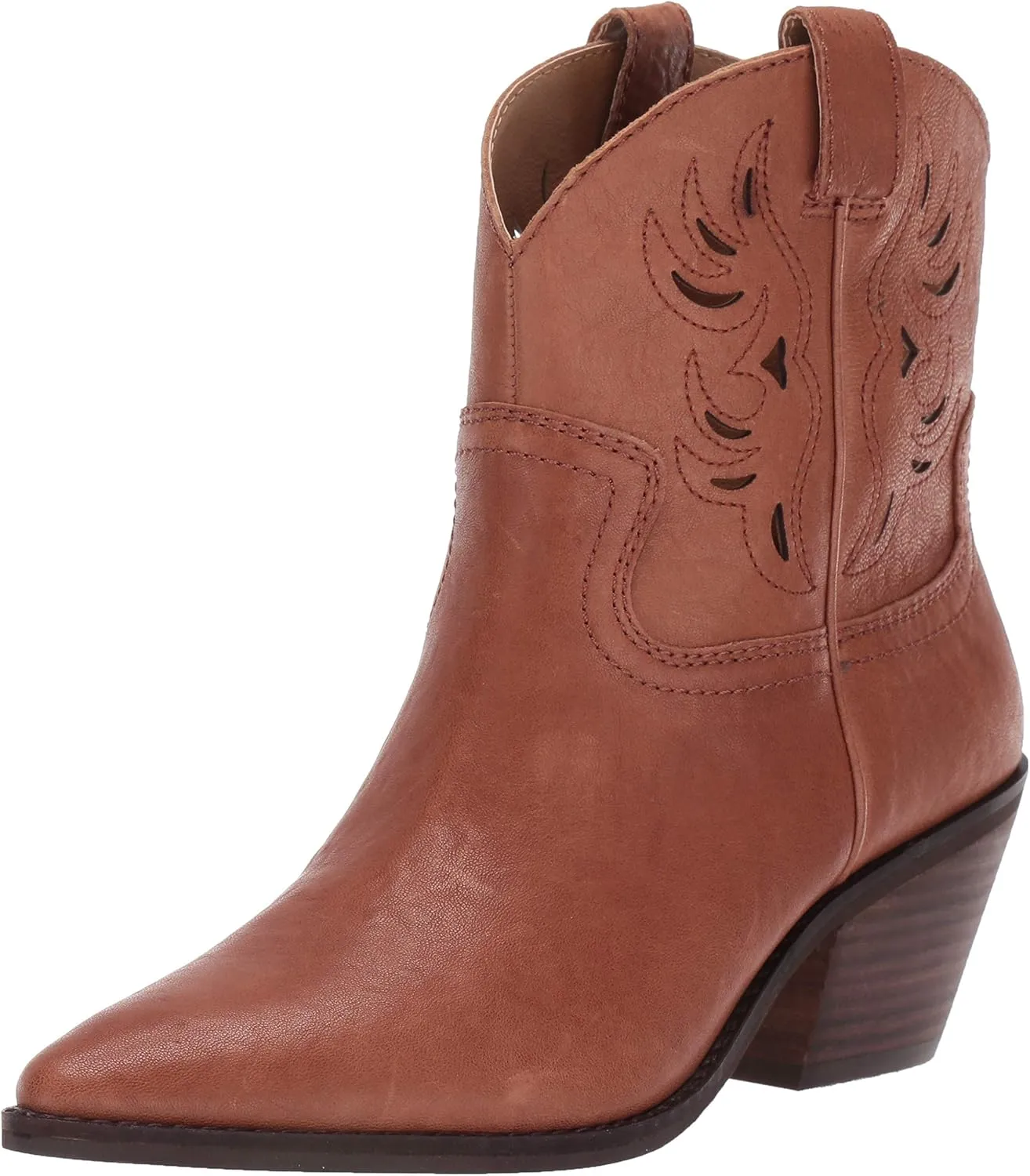 Lucky Brand Women's Talouse Synthetic Western Bootie Shoes