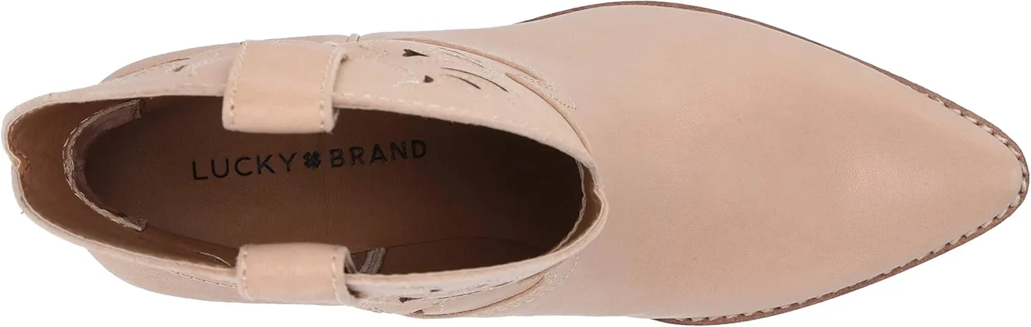 Lucky Brand Women's Talouse Synthetic Western Bootie Shoes