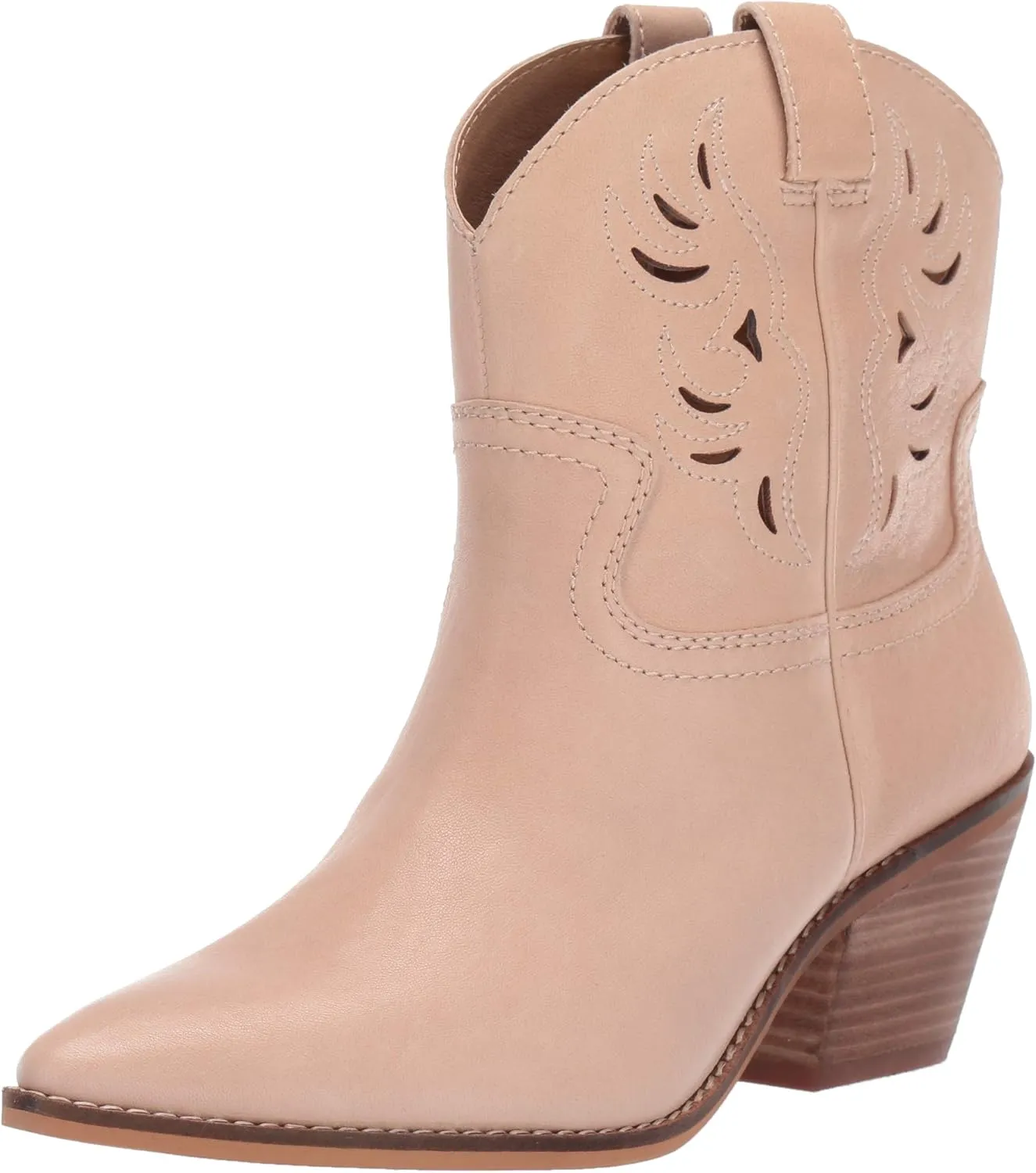 Lucky Brand Women's Talouse Synthetic Western Bootie Shoes