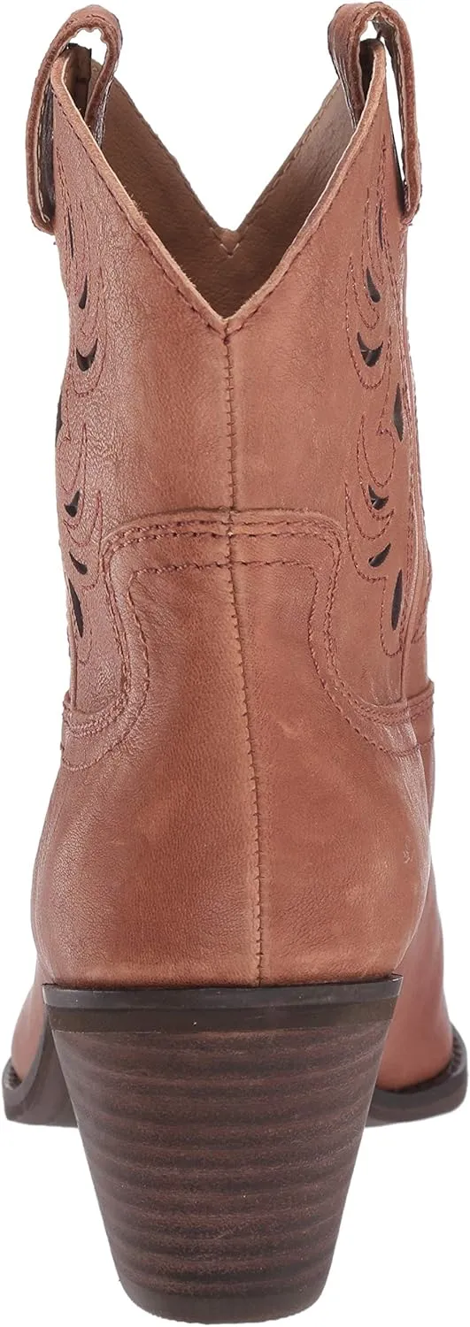 Lucky Brand Women's Talouse Synthetic Western Bootie Shoes