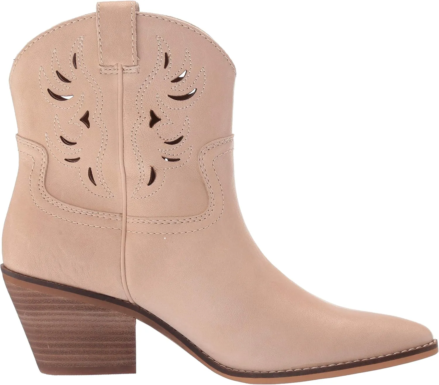 Lucky Brand Women's Talouse Synthetic Western Bootie Shoes