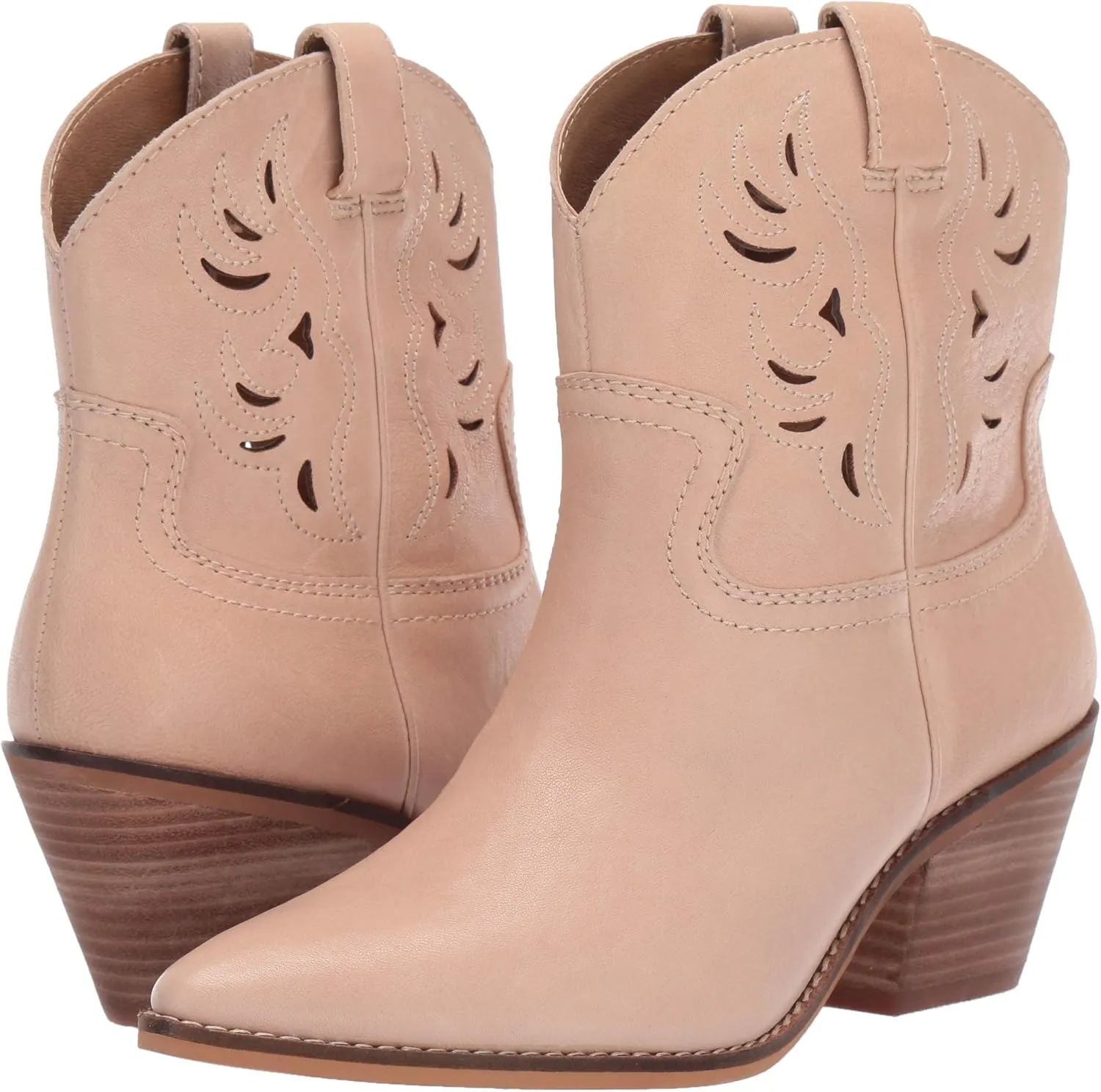 Lucky Brand Women's Talouse Synthetic Western Bootie Shoes