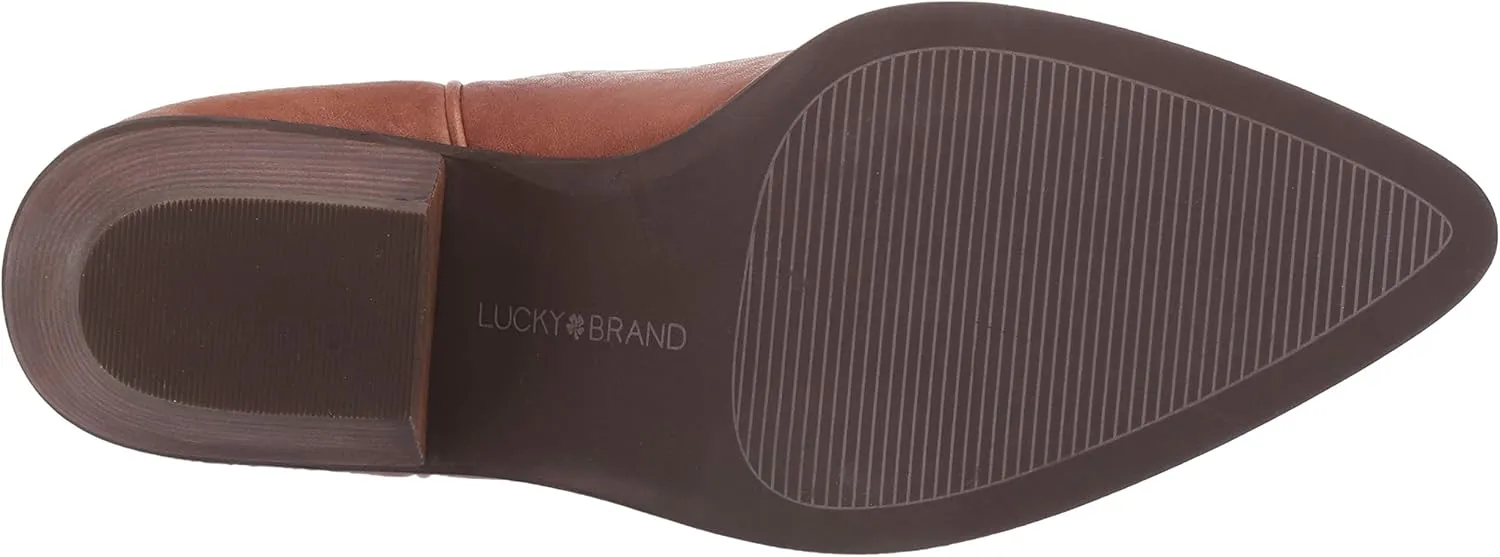 Lucky Brand Women's Talouse Synthetic Western Bootie Shoes
