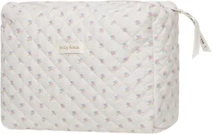 Makeup Cosmetic Bag ,Cotton Large Travel Organizer Toiletry Bag for Women for Toiletries Accessories Brushes