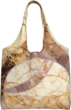 Marble Canvas Tote Bag Aesthetic Large Shoulder Bags Reusable Shopping Bags for Women Grocery Bag Purse