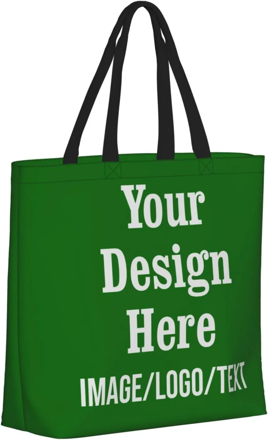 Personalized Tote Bag Custom Tote Bags with Logo Design Your Own Image Custom Bag