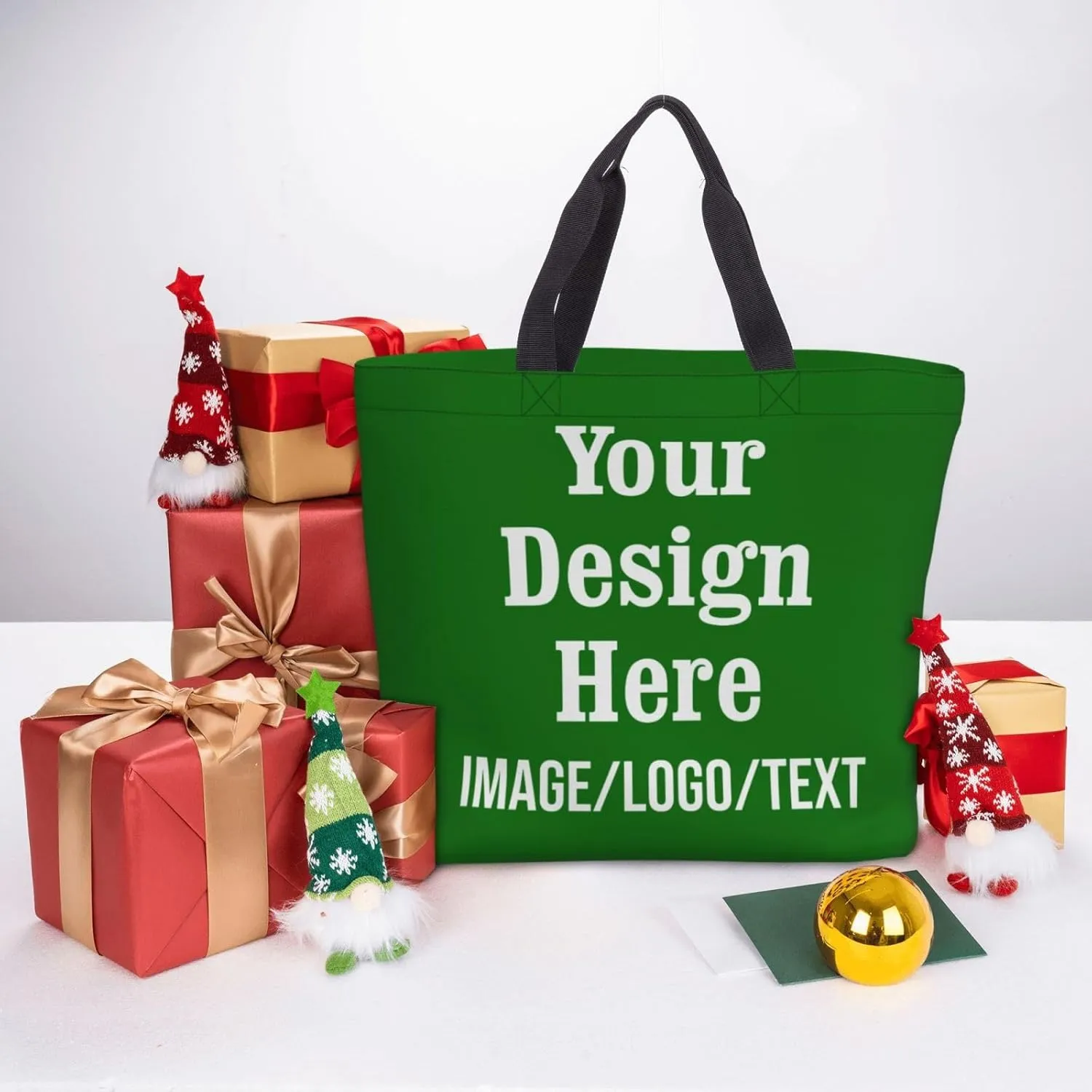 Personalized Tote Bag Custom Tote Bags with Logo Design Your Own Image Custom Bag