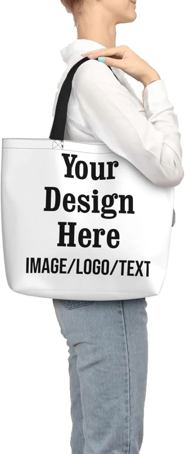 Personalized Tote Bag Custom Tote Bags with Logo Design Your Own Image Custom Bag