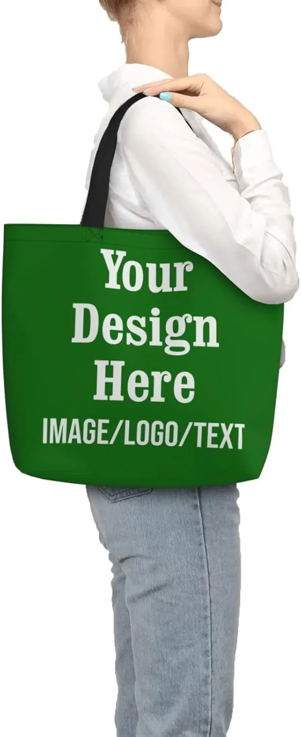 Personalized Tote Bag Custom Tote Bags with Logo Design Your Own Image Custom Bag