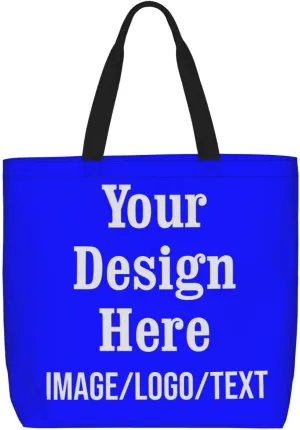Personalized Tote Bag Custom Tote Bags with Logo Design Your Own Image Custom Bag