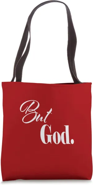 Religious But God Grocery Shopping Market Christmas Gifts Tote Bag