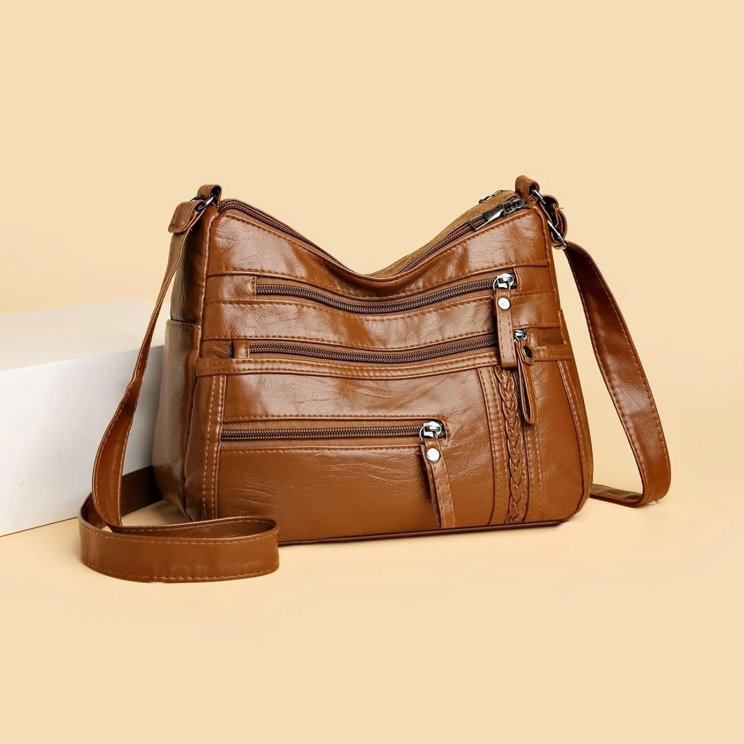 Shoulder Bag Women Bags Fashionable Middle Mother Bags Large Capacity Shoulder Crossbody Casual Women
