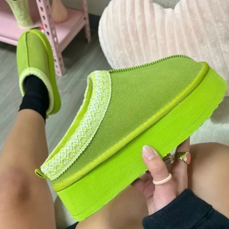TASZMINA Lime Green