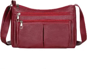 Tote Bag For Women Casual Leather Retro Shoulder Bags Versatile Cross Body Handbags For Shopping Travel Essential G