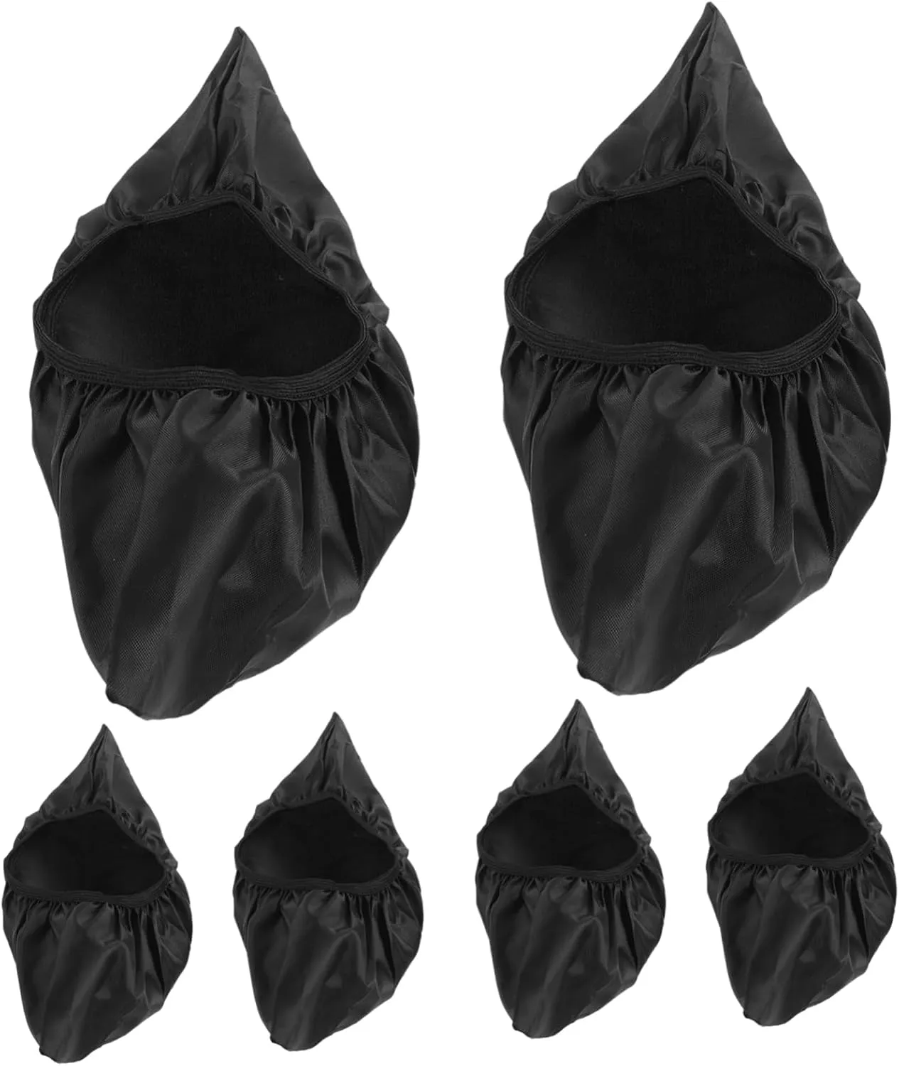 Totority Roller Skate Ice Skate Protective Covers 3 Pairs Set Boot Guards Blade Holders Wheel Dust Covers Skating Supplies