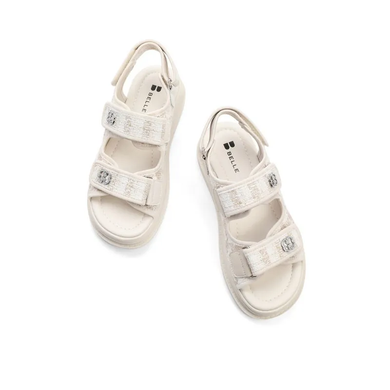 Tweed Sandals