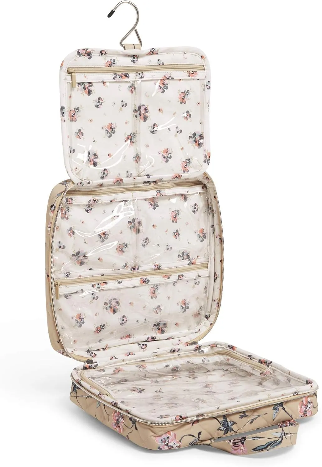 Vera Bradley Women's Performance Twill Zip Hanging Travel Organizer