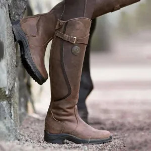Waterproof Leather Winter Riding Boots
