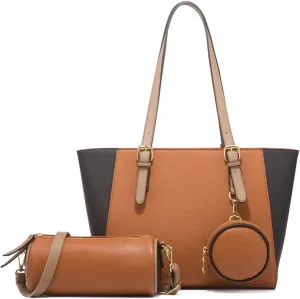 Womens tote bag,tote bag for women,Handbags, simple bags, shoulder bags, crossbody bags (Color : Brown)